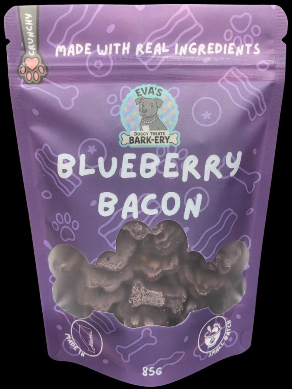 Blueberry Bacon Dog Treats - Alberta Made